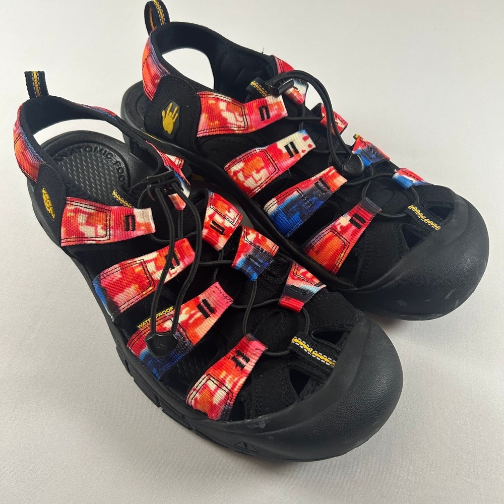 KEEN Newport Retro Sandals Mens 14 Jerry Garcia New York At Night Hiking Shoes